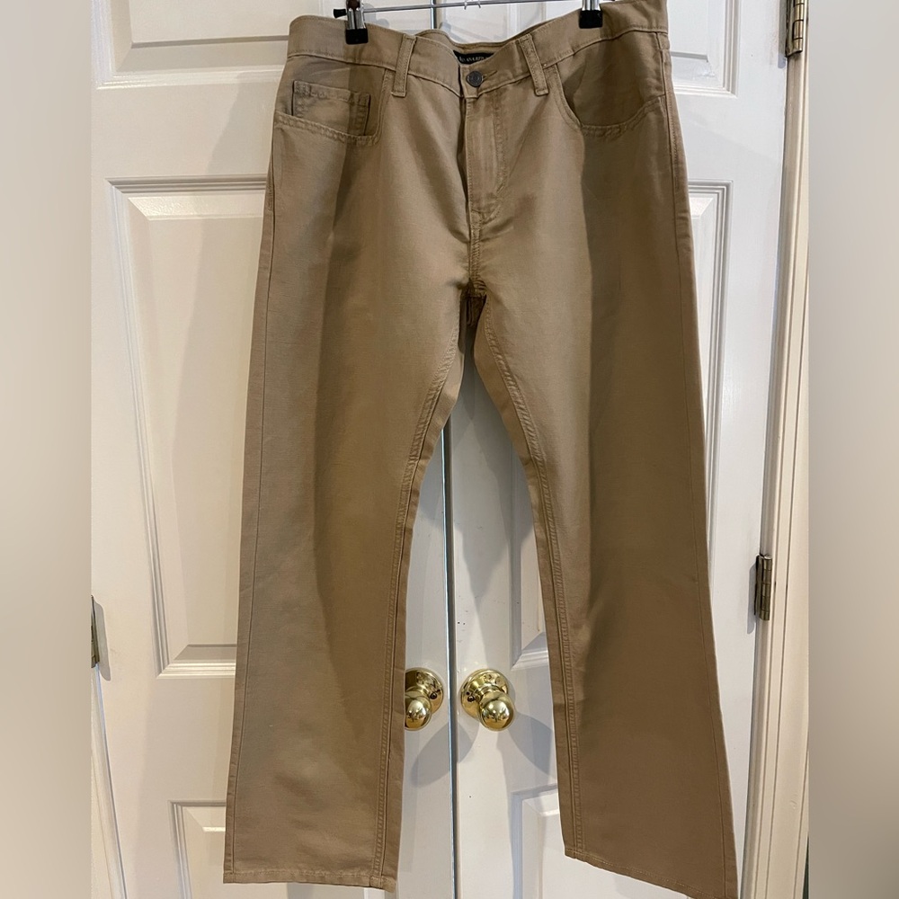 Men’s Banana Republic Vintage Straight Khaki Pants size 34x30